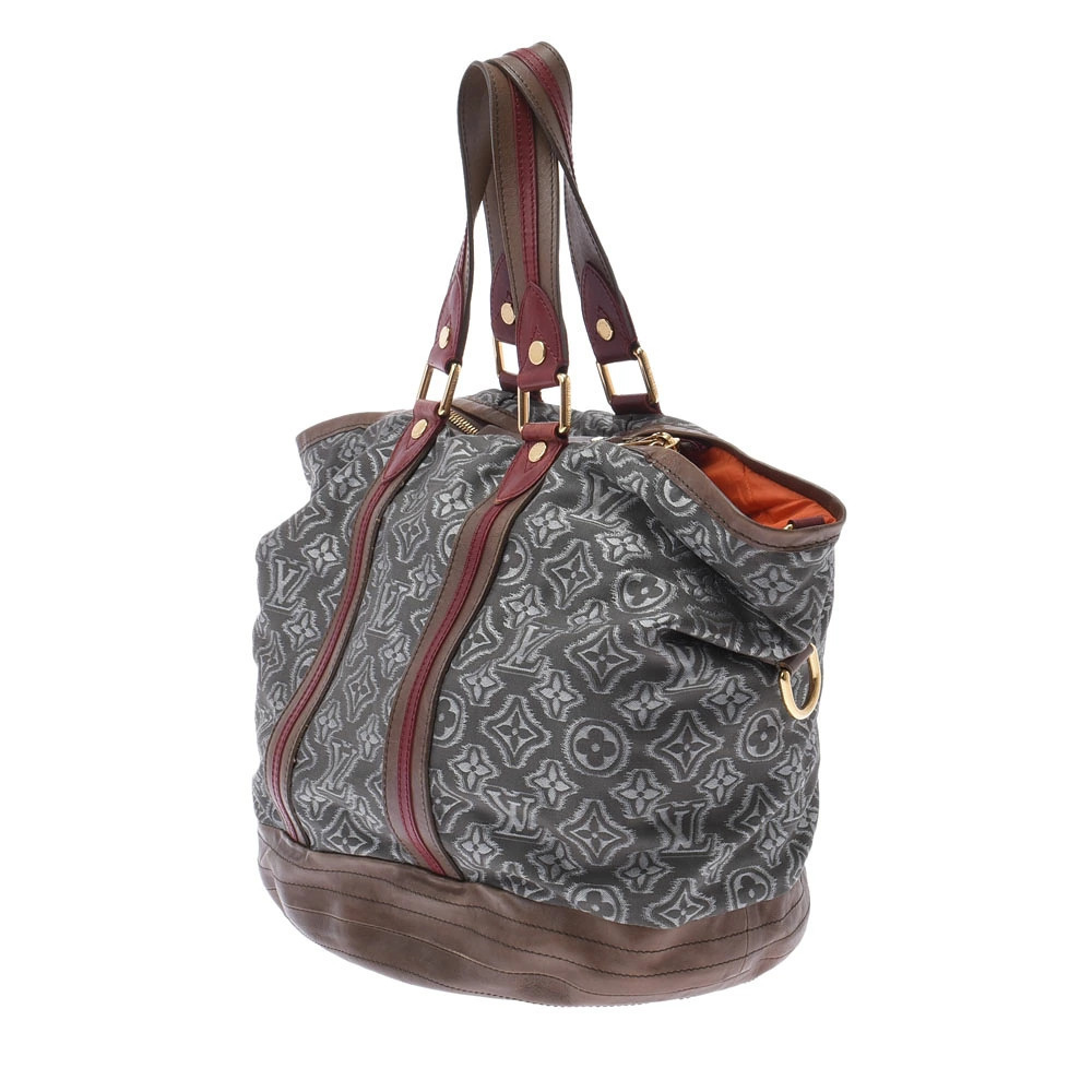 Louis Vuitton Handbag Aviator Fall Pre Canvas Leather Collection Gray